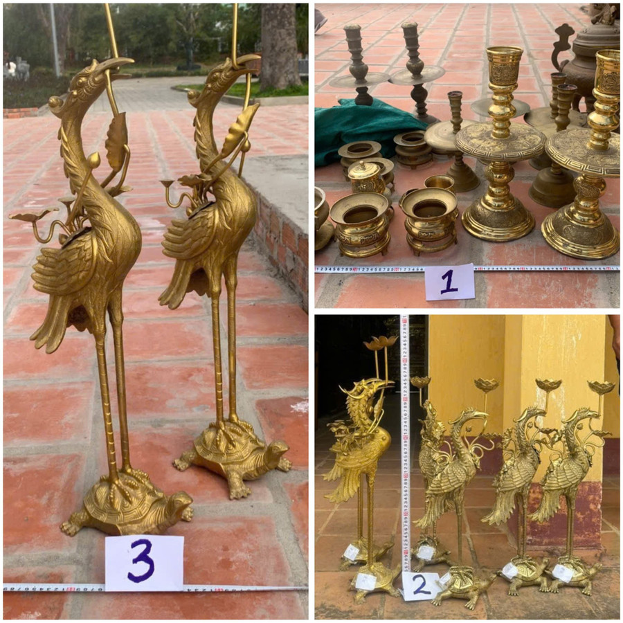 Xử lý đối tượng trộm đồ thờ cúng trong Khu di tích Tây Sơn Thượng đạo