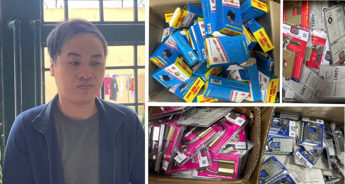 Bắt giữ đối tượng vận chuyển hàng giả từ Hải Phòng vào Thanh Hóa tiêu thụ