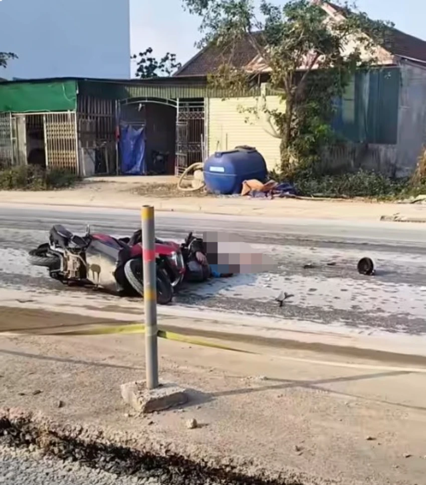 Hai bà cháu tử vong sau tai nạn trên quốc lộ đang thi công dở dang