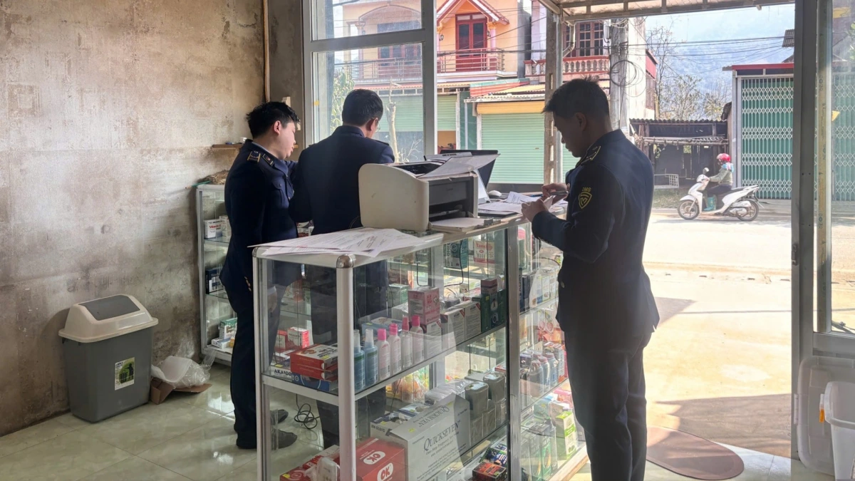 Xử phạt cơ sở kinh doanh dược không phép tại Thái Nguyên