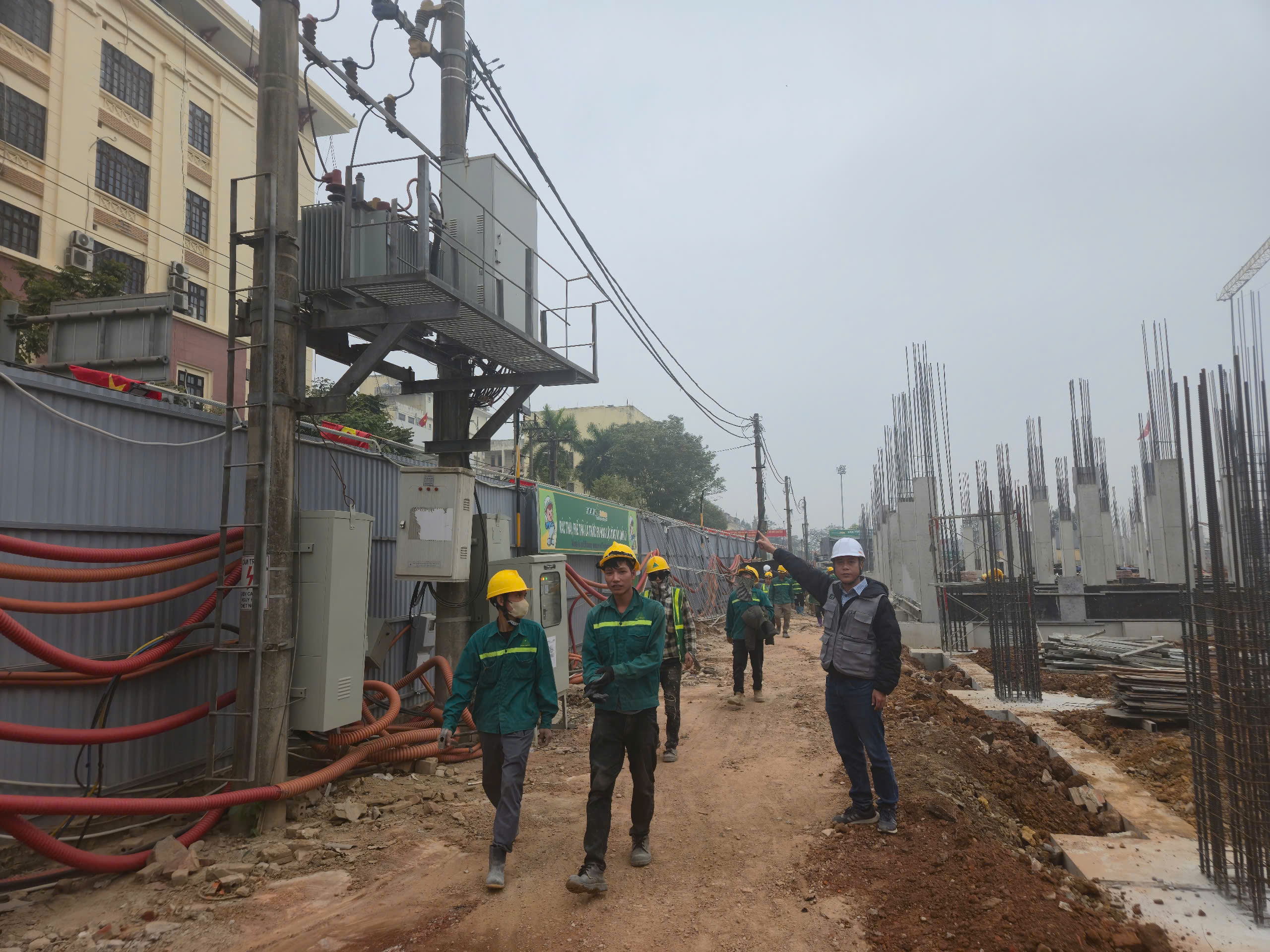 Tăng tốc thi công dự án phố đi bộ trung tâm Thái Nguyên, một số hạng mục vượt tiến độ