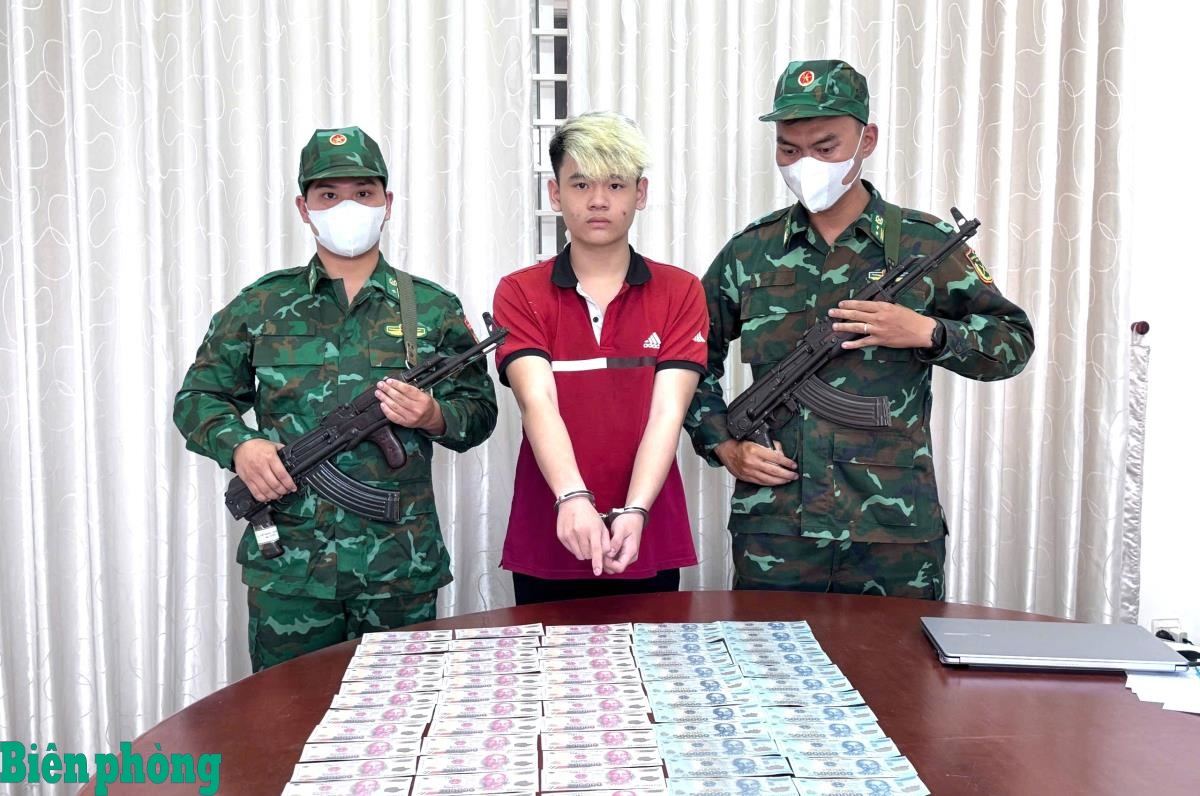 Thanh niên (sinh năm 2010) tự sản xuất tiền giả đem đi bán, tiêu thụ