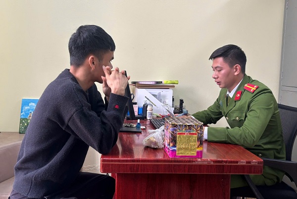 Đốt pháo hoa nổ trái phép, một người ở Thái Nguyên bị phạt 30 triệu đồng