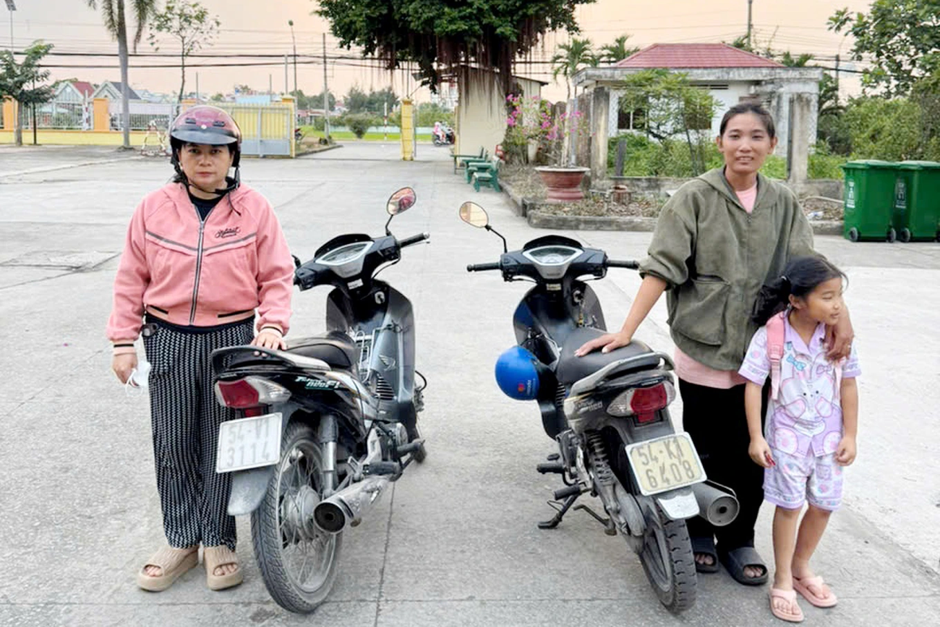 Người phụ nữ lấy nhầm xe máy khi đi mua sắm ở Tây Ninh
