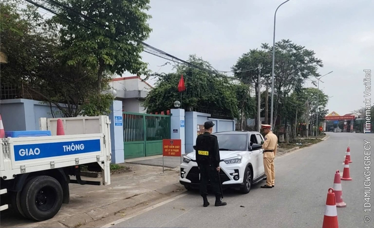 Phú Thọ đồng loạt xử lý vi phạm nồng độ cồn từ mùng 1 Tết