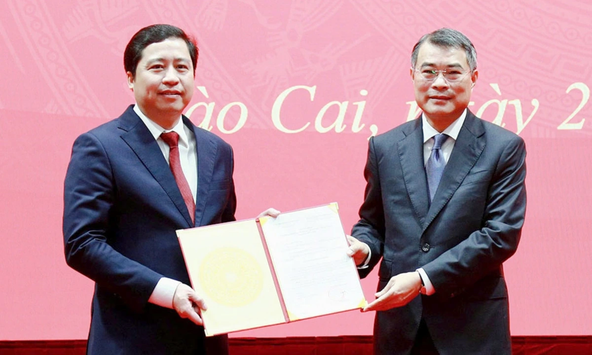 Phó Tổng Thanh tra Chính phủ Dương Quốc Huy làm Bí thư Tỉnh ủy Lào Cai