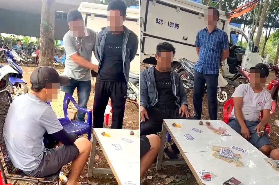 Kịp thời phát hiện và xử lý các nhóm đối tượng tụ tập đánh bạc tại quán cà phê, quán nước trên địa bàn