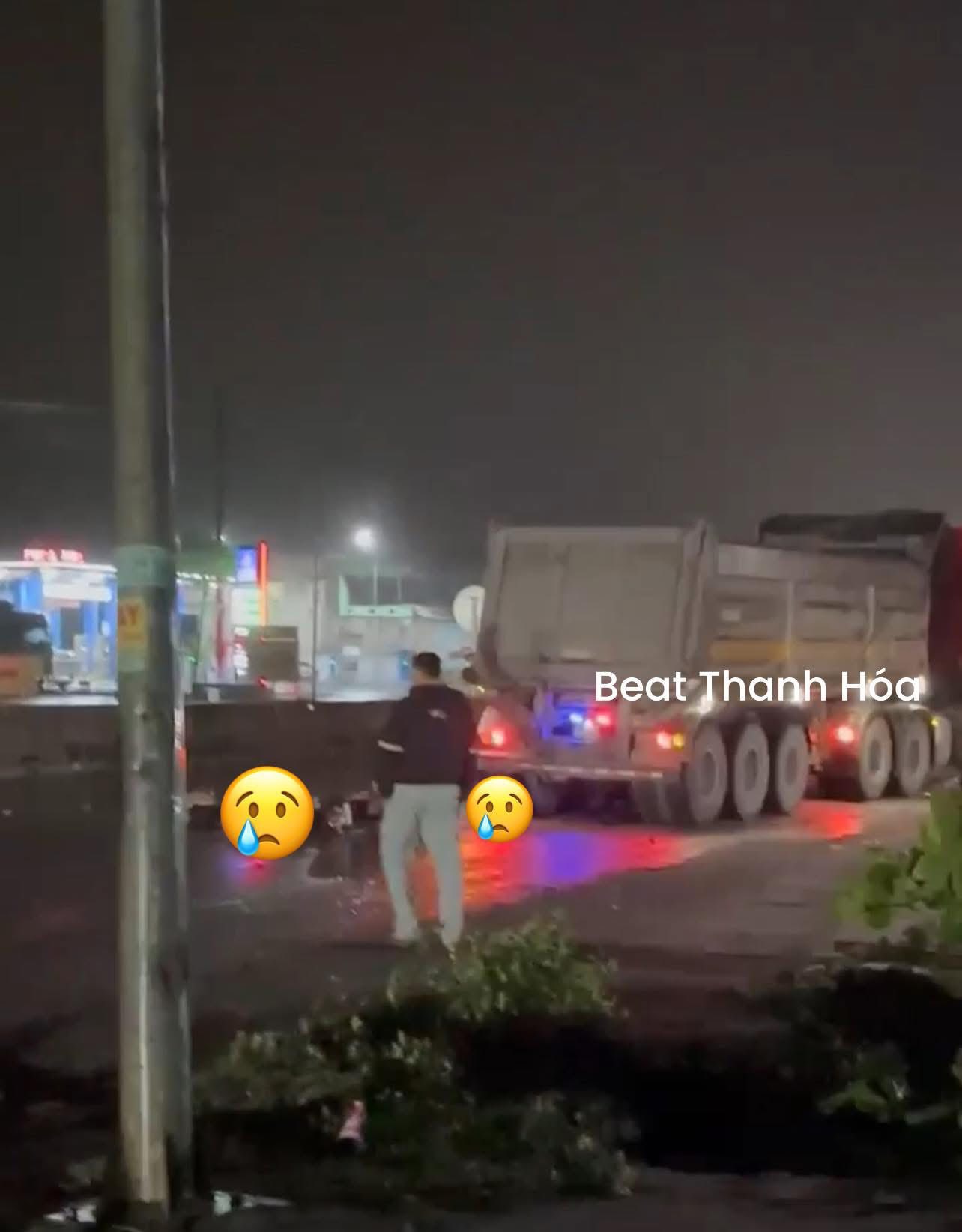 [VIDEO] hiện trường TNGT quốc lộ 1A Nghi sơn