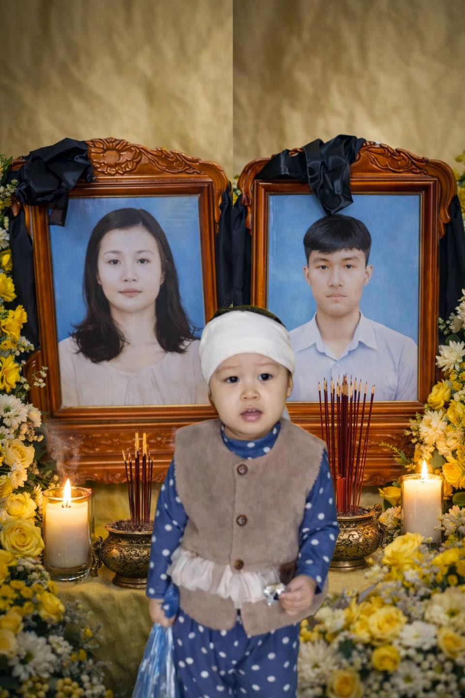 Xót xa đôi vợ chồng trẻ ở Phú Thọ ra đi mãi mãi