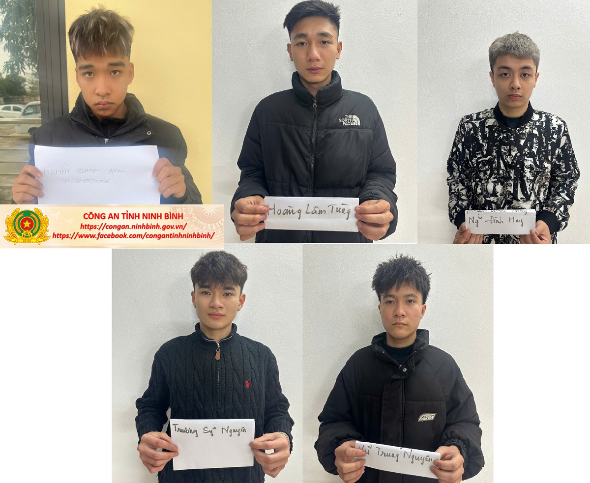 Cơ quan Cảnh sát điều tra Công an tỉnh khởi tố 6 bị can về hành vi phạm tội “Gây rối trật tự công cộng”