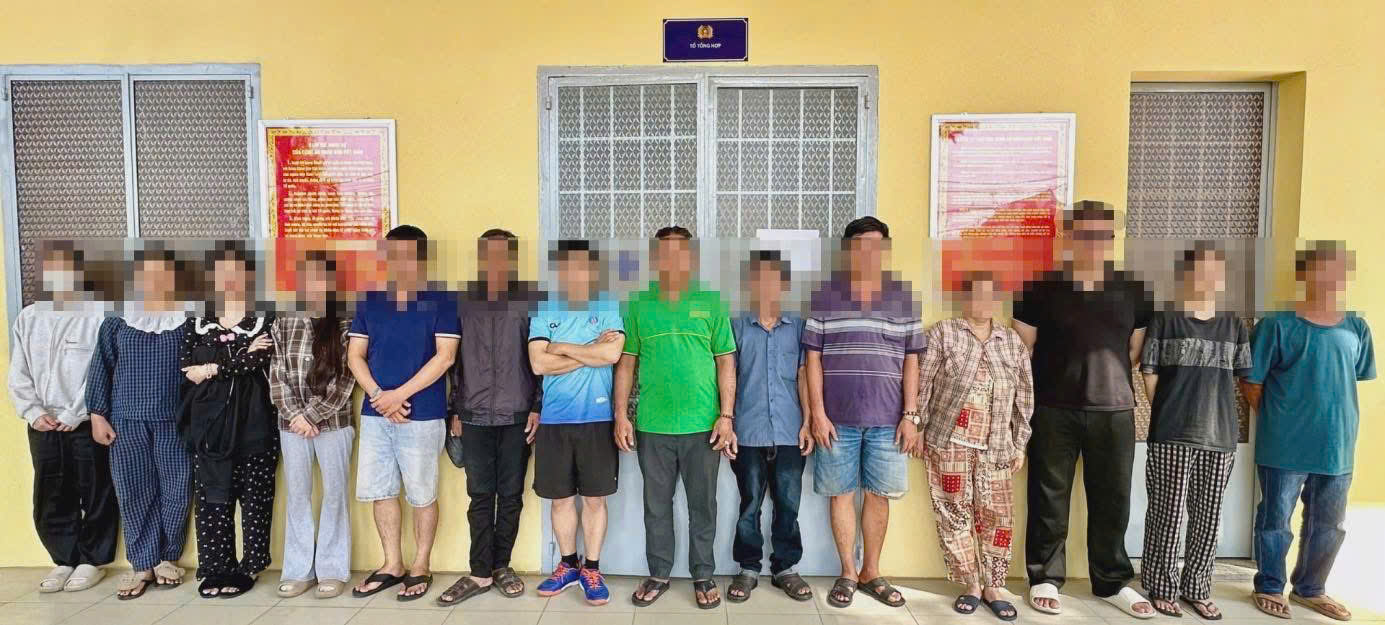 Triệt xóa 02 tụ điểm đánh bạc bằng hình thức mua bán số lô, số đề tại xã Phước Thái