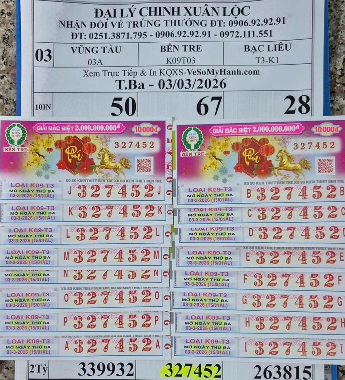 Thêm khách hàng mua vé số online trúng độc đắc 32 tỉ đồng