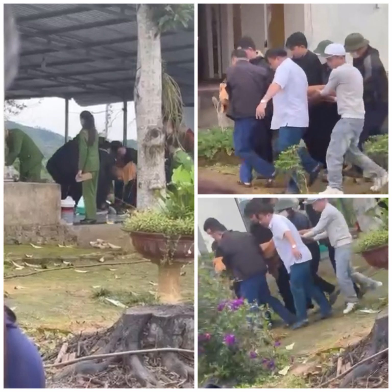 Hiện trường vụ Sư thầy sống 1 mình trên chùa TV do cháy lúc đang ngủ tại Hạ Hoà Phú Thọ