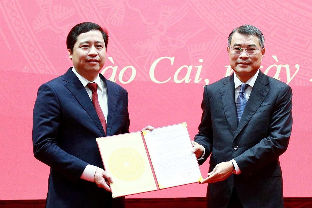 Phó tổng Thanh tra Chính phủ Dương Quốc Huy làm Bí thư Tỉnh ủy Lào Cai