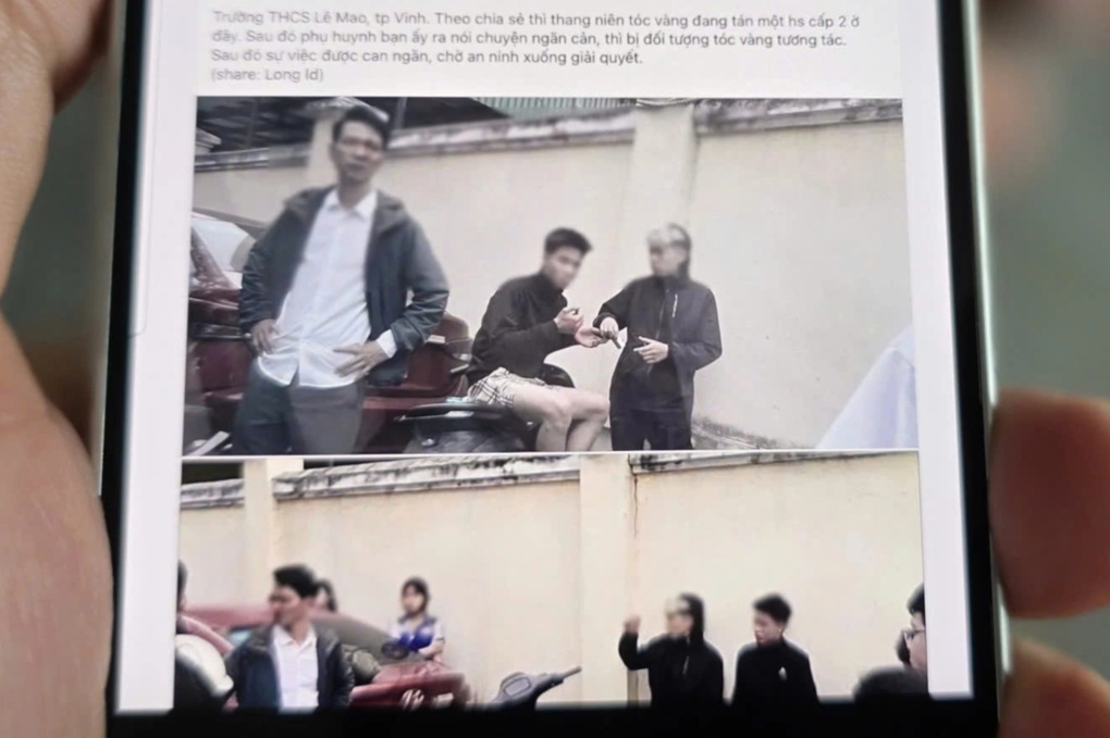 Bố bị hành hung khi ngăn cản con gái yêu thanh niên quen trên mạng - 1