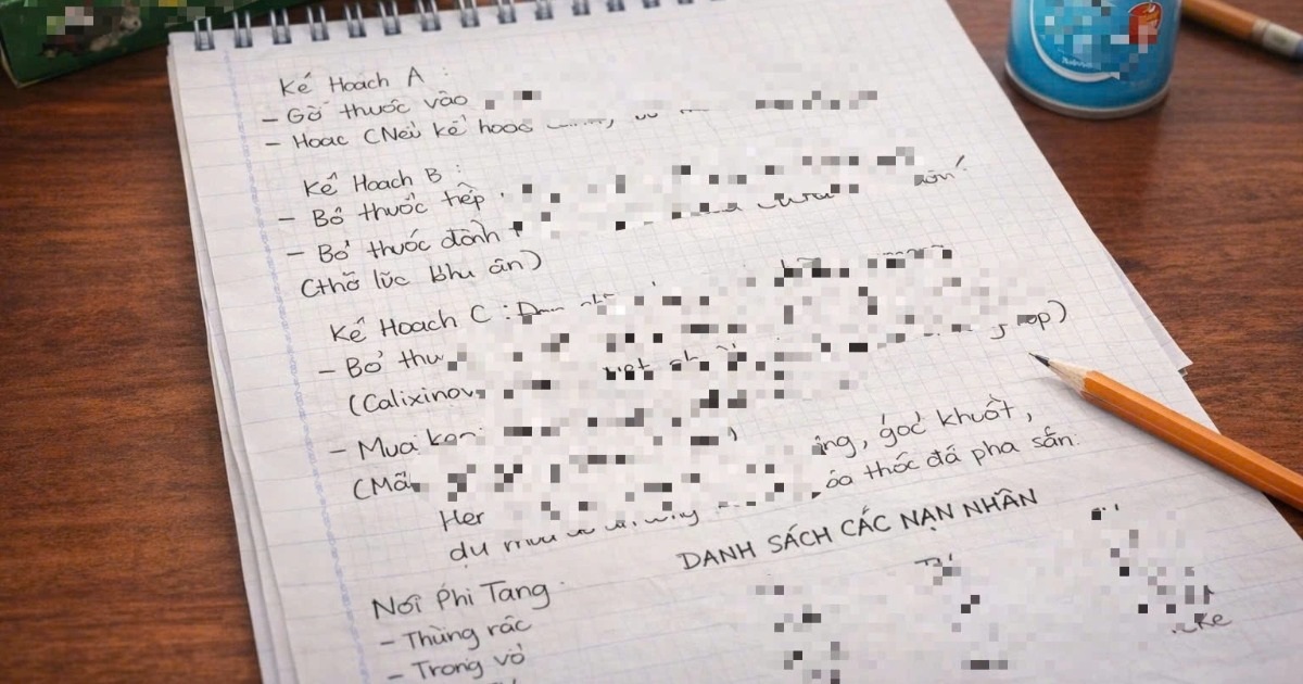 Rà soát thông tin học sinh lớp 6 lập kế hoạch hại bạn bằng thuốc diệt chuột