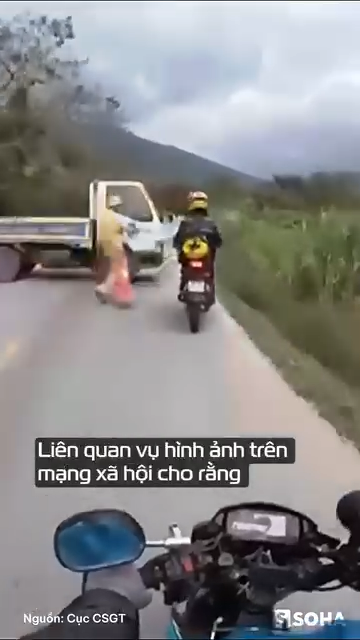 Cục CSGT nói gì trước thông tin “dùng ô tô công vụ chắn ngang đường để dừng xe vi phạm”?