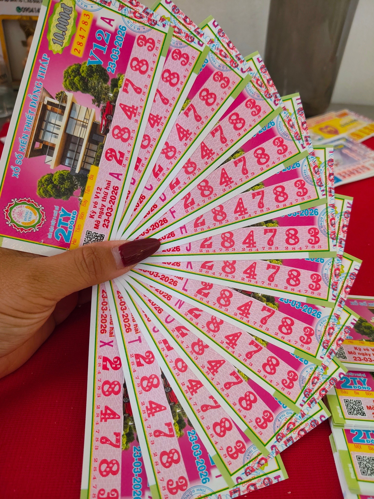 2 giải độc đắc của xổ số miền Nam lộ diện ở Tây Ninh vào sáng 23-3 - Ảnh 5.