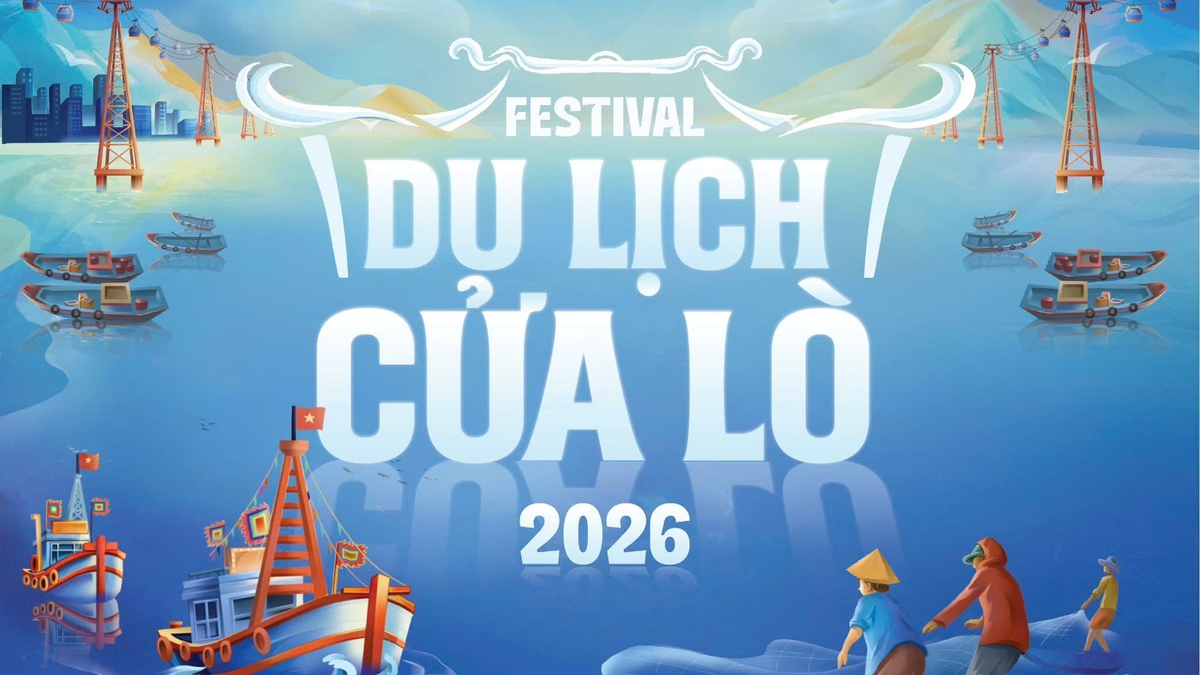Festival Du lịch Cửa Lò năm 2026 khai mạc với chủ đề “Tinh Hoa Lam Thủy”