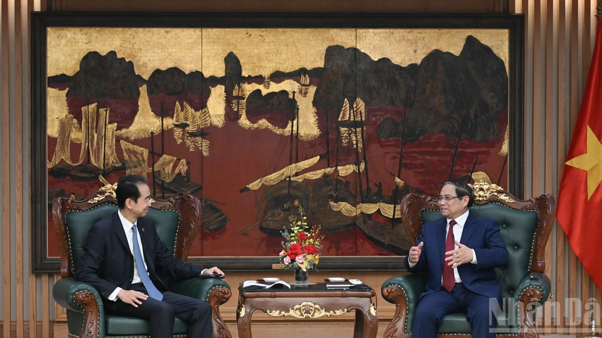 [Ảnh] Thủ tướng Phạm Minh Chính tiếp Đại sứ Trung Quốc tại Việt Nam