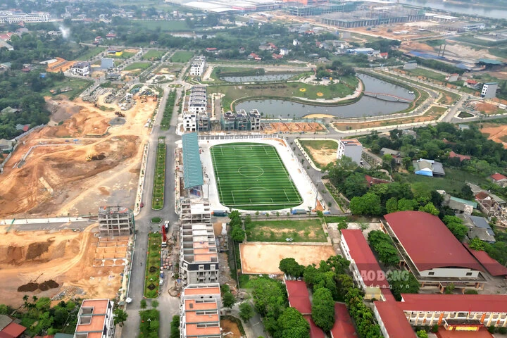 Sắp hoàn thành thêm một sân vận động ở Phú Thọ