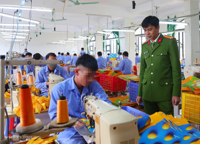 Học viên tại Trại cai nghiện số 1 Thanh Hóa. Ảnh: Phạm Dự