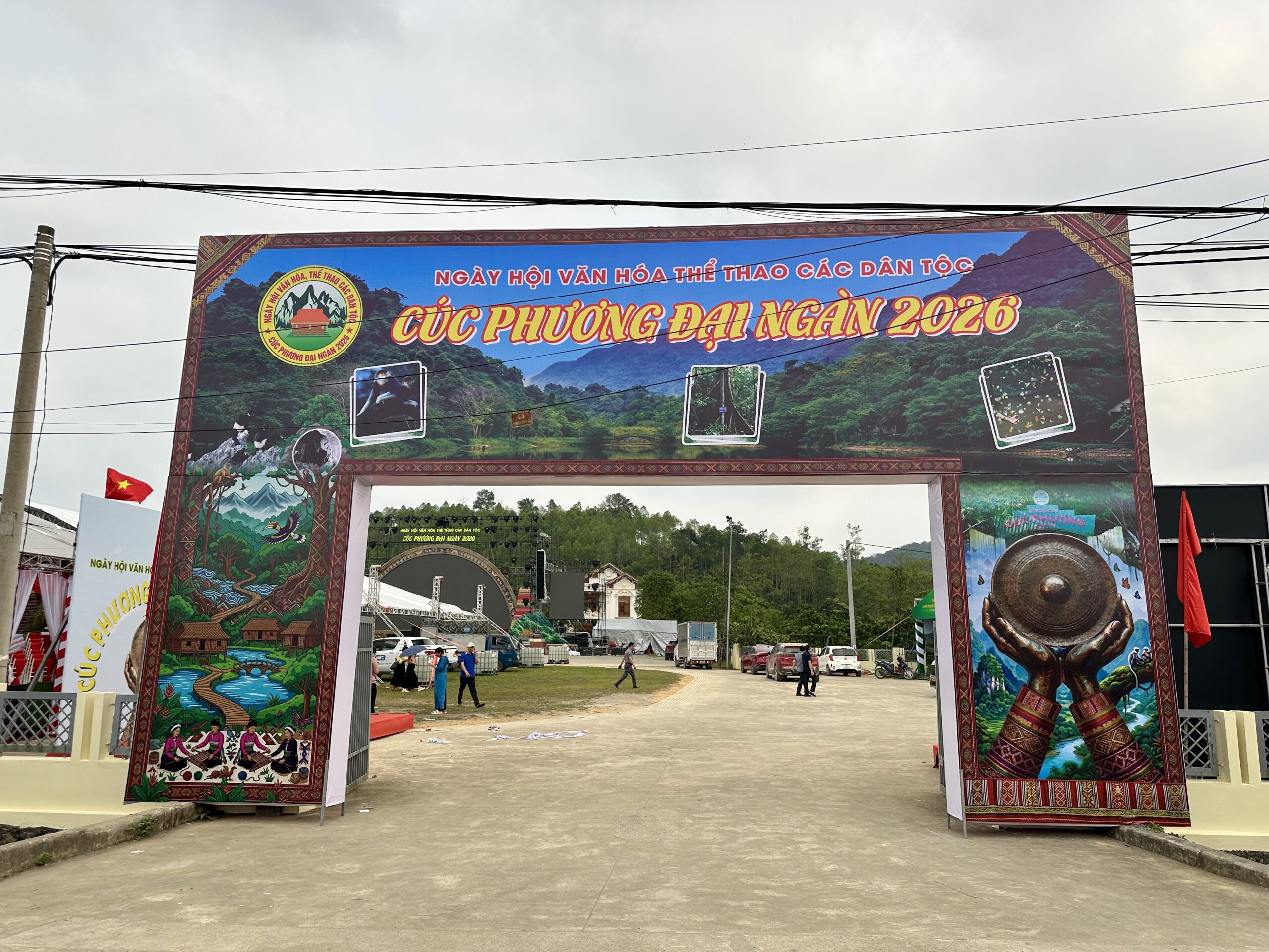 Ninh Bình: Tất bật chuẩn bị cho Ngày hội văn hoá, thể thao các dân tộc - ảnh 3