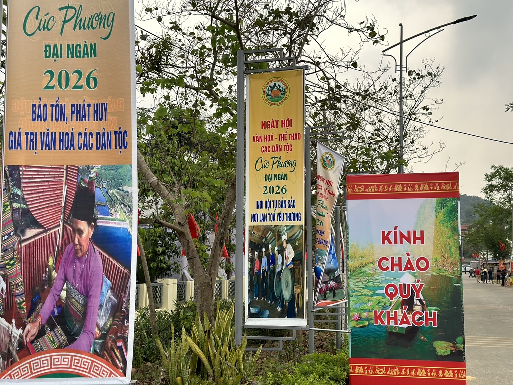 Ninh Bình: Tất bật chuẩn bị cho Ngày hội văn hoá, thể thao các dân tộc - ảnh 9