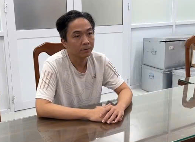 Lê Văn Hiền cầm đầu đường dây mua bán hóa đơn. Ảnh: Công an TP HCM