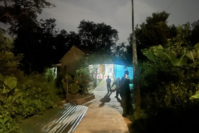 Ngôi nhà nơi xảy ra vụ việc. Ảnh: Hùng Lê