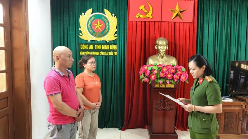 Ninh Bình: Bắt giam cặp vợ chồng đưa hối lộ cán bộ địa chính để chiếm đoạt đất của vợ cũ