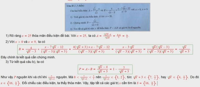 Lời giải đề Toán thi lớp 10 ở Hà Nội - 1