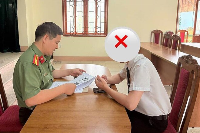 Xử phạt thanh niên đăng tin sai sự thật trên mạng xã hội tại Sơn La
