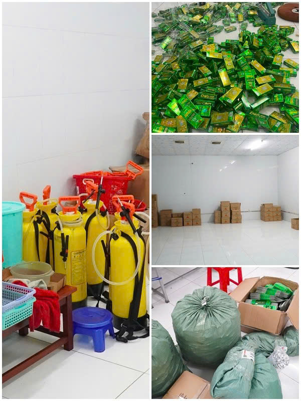 Triệt phá buôn lậu Tây Ninh với 3 đường dây thuốc lá , phân bón và dầu gió giả - Ảnh 9.