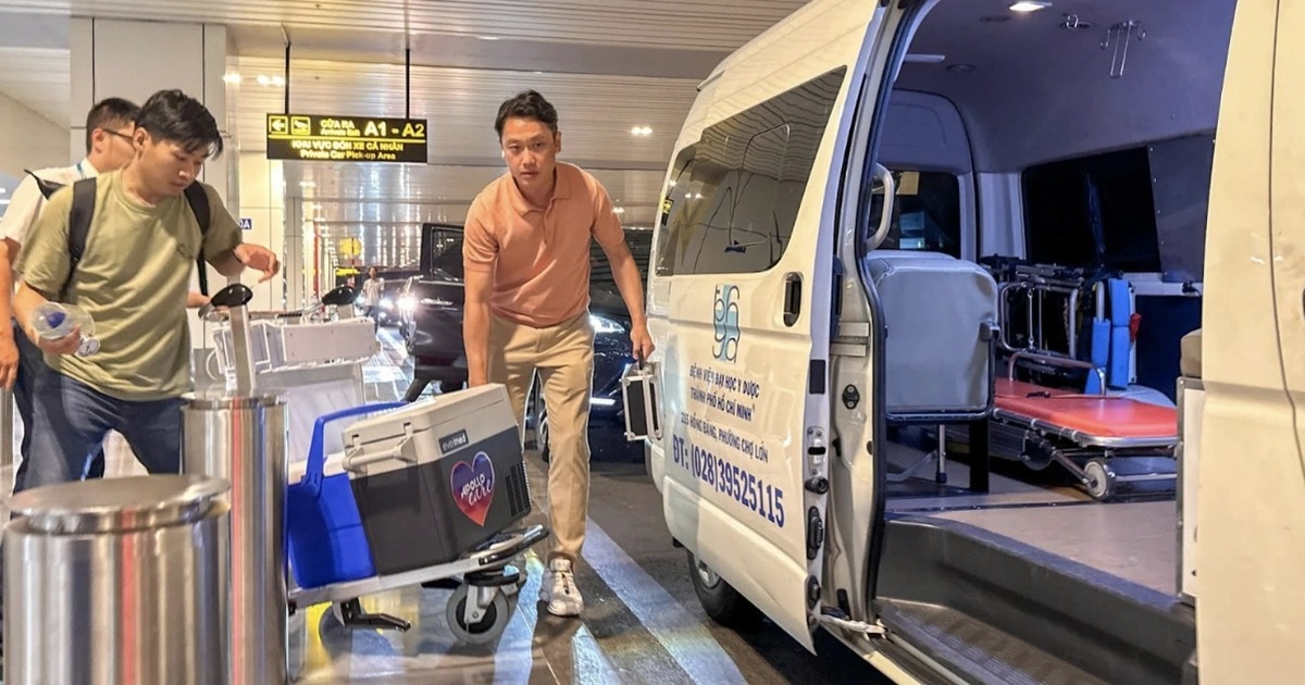 Quả tim từ Quảng Ninh vượt 1.700km đập lại trong ngực chàng trai ở TPHCM