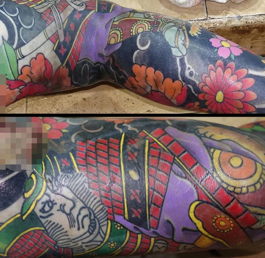TP.HCM: tìm thân nhân của thi thể người đàn ông xăm hình samurai