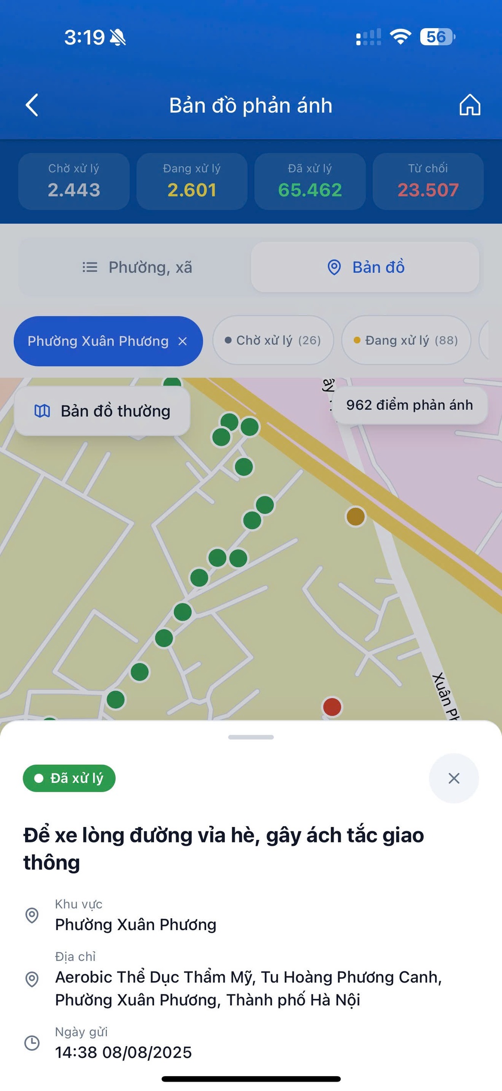 Hà Nội công khai xã phường quá hạn trả lời phản ánh online của dân - 2