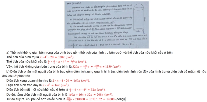 Gợi ý đáp án đề Toán thi vào lớp 10 ở TP HCM - 4