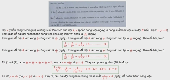Gợi ý đáp án đề Toán thi vào lớp 10 ở TP HCM - 5