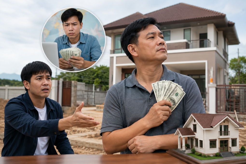 Em trai gửi tiền nhờ giữ hộ, anh trai lấy để mua đất, xây nhà đứng tên mình - 1