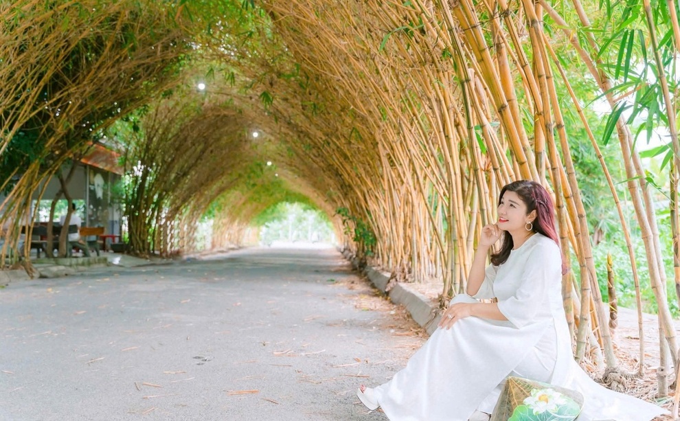 Hàng tre ngà ở Hưng Yên gây sốt vì đẹp như đường hầm cổ tích - 3
