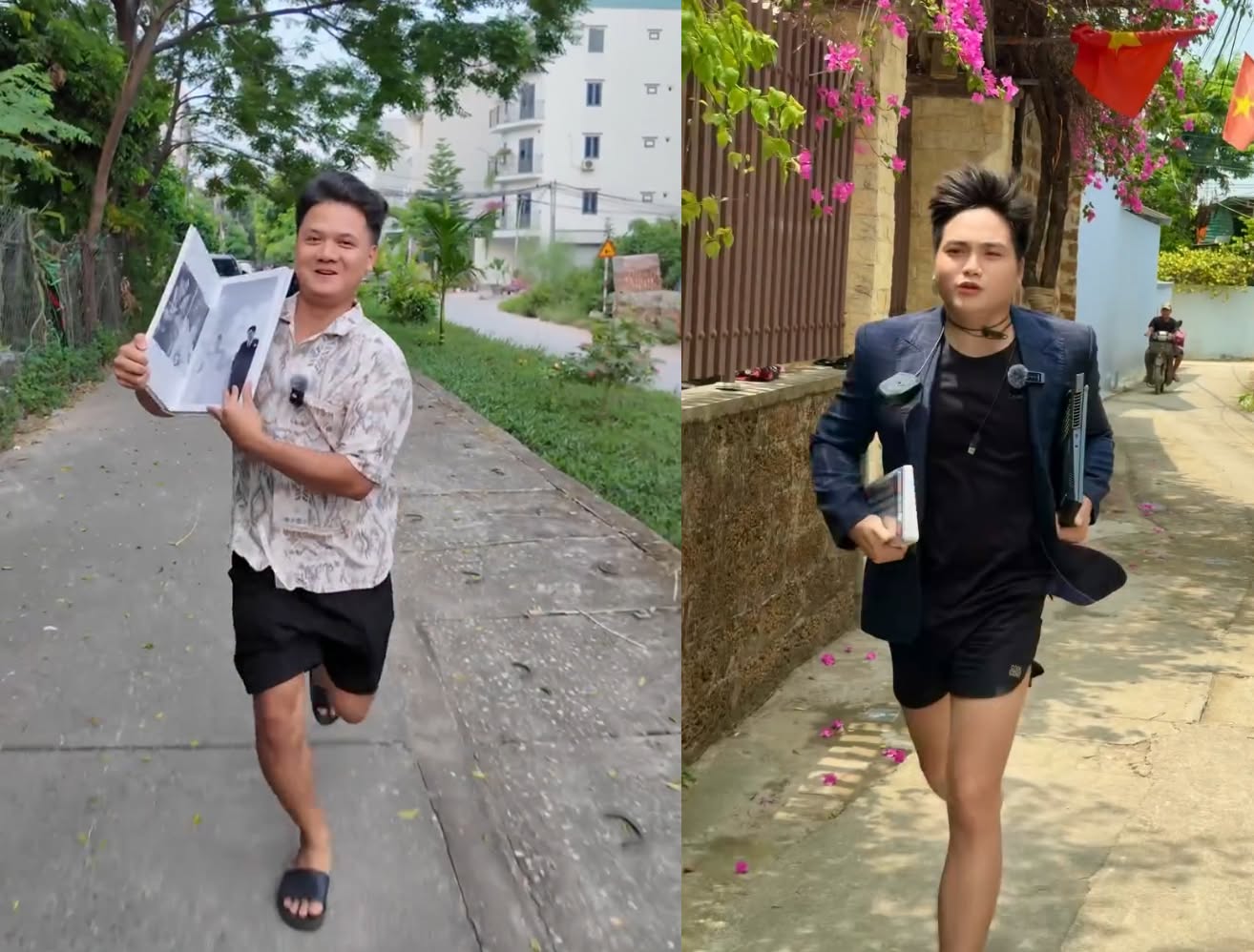 Bắt trend “chạy quảng cáo”: Rủi ro an toàn giao thông và còn có thể bị xử phạt