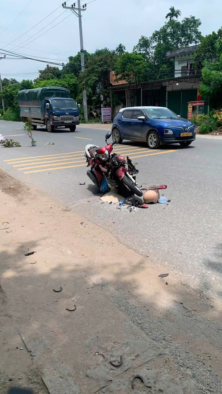 Vụ tngt xảy ra gần trường cấp 2 Tản Lĩnh, Ba Vì